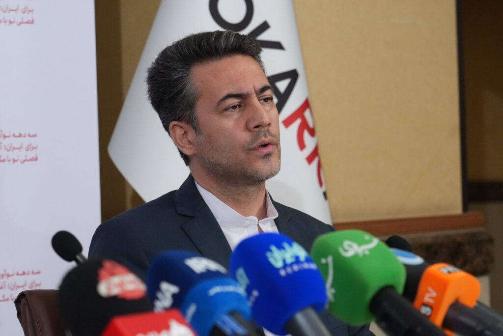 کنفرانس خبری هلدینگ مکرر مهدی دلاوری