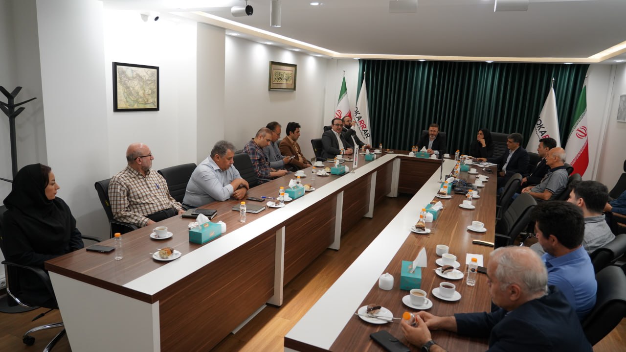 جلسه معارفه معاونت مالی